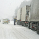 Snow blocked the Bulgarian highways
