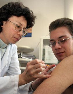 Immunization of the elderly in Burgas