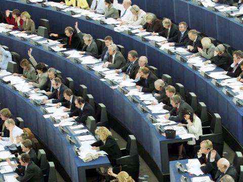 Bulgarian students take the place of EU deputees in Strasbourg