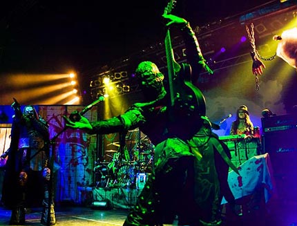 The monsters from Lordi rocked Sofia