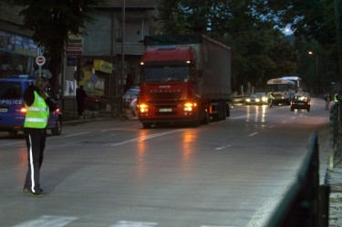 Summer regime of traffic between Sofia and Pernik
