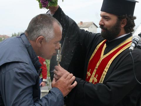 Boiko Borisov meets patriarch Maxim and the Holy Synod
